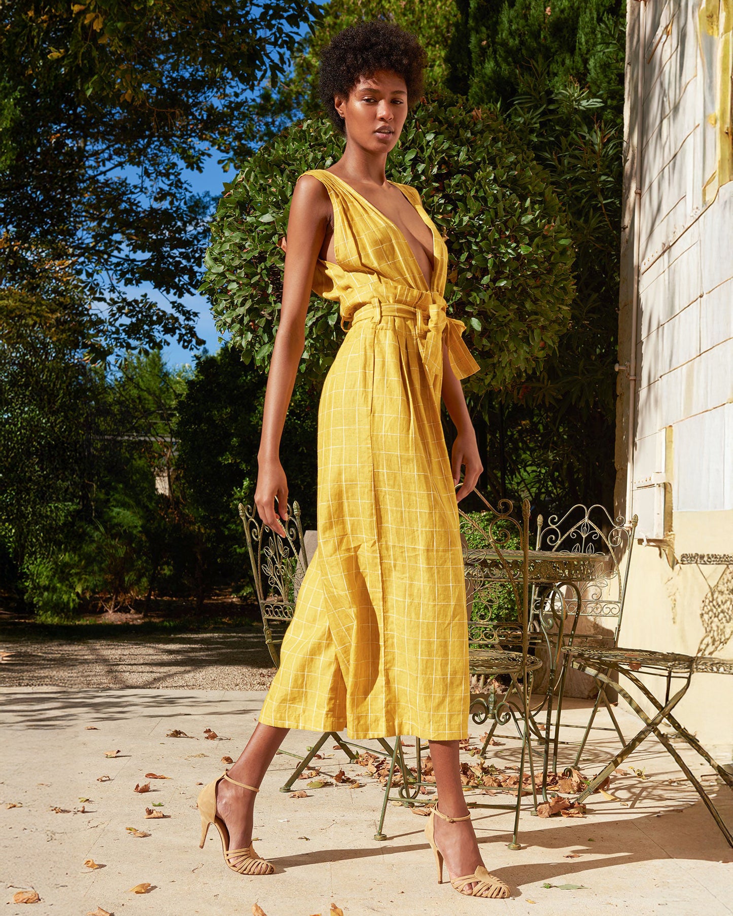 Cancun Jumpsuit - Yellow