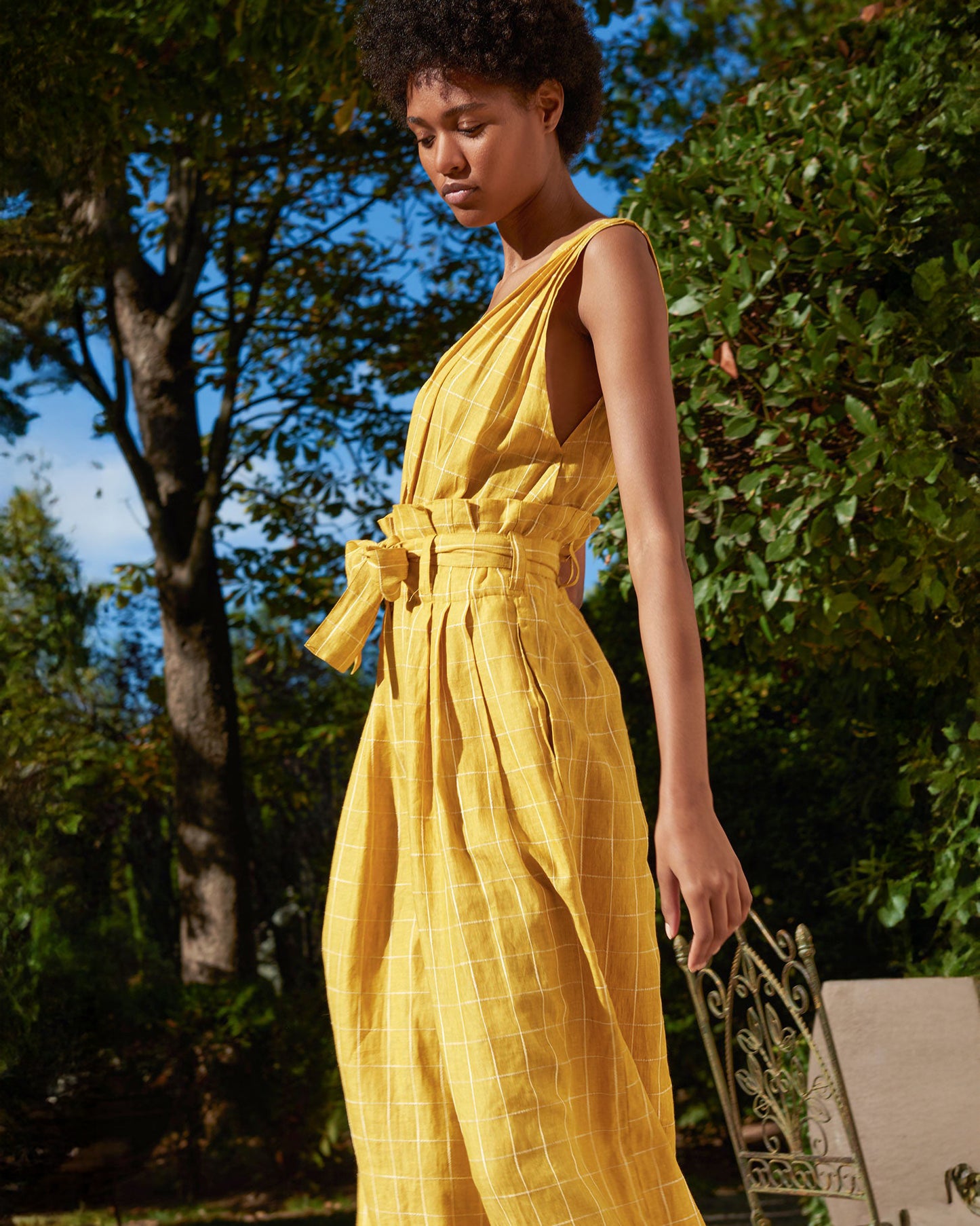Cancun Jumpsuit - Yellow
