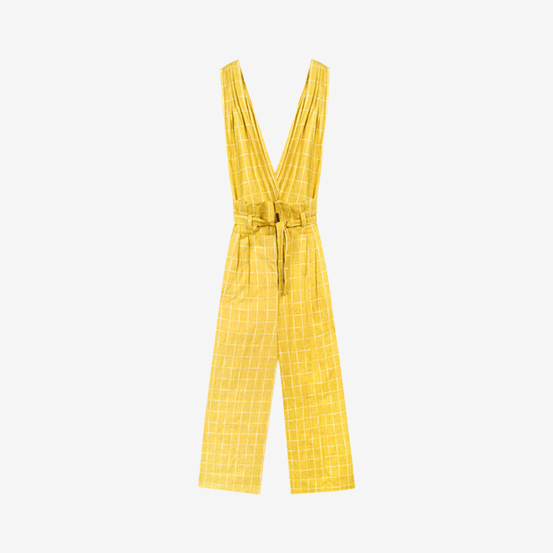 Cancun Jumpsuit - Yellow
