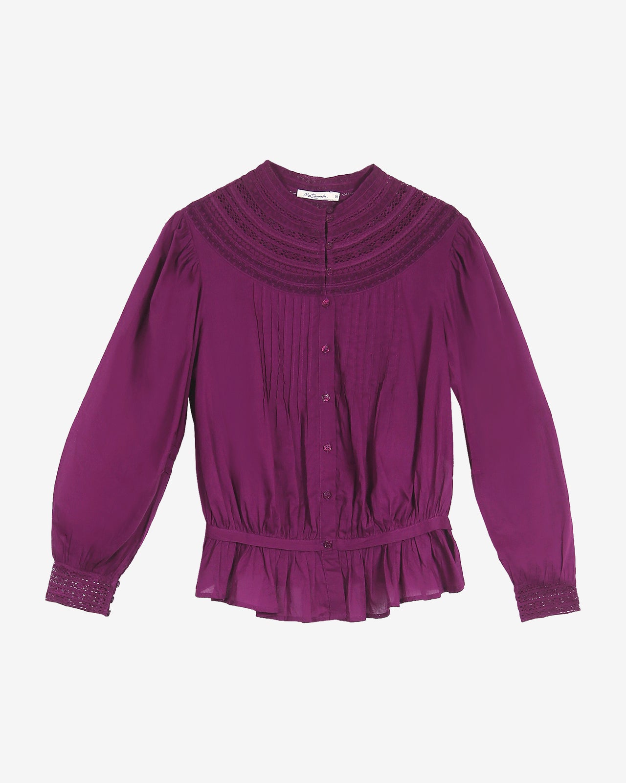 Candice Blouse - Purple - Image 1