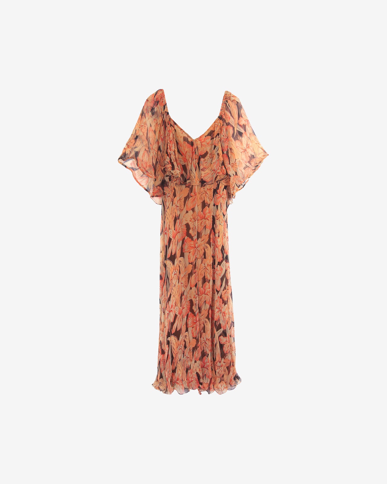 Centaury Dress - Orange - Image 1
