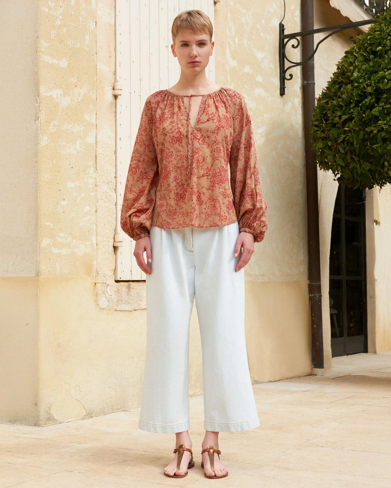 Blouse Josette - Pêche - Image 5
