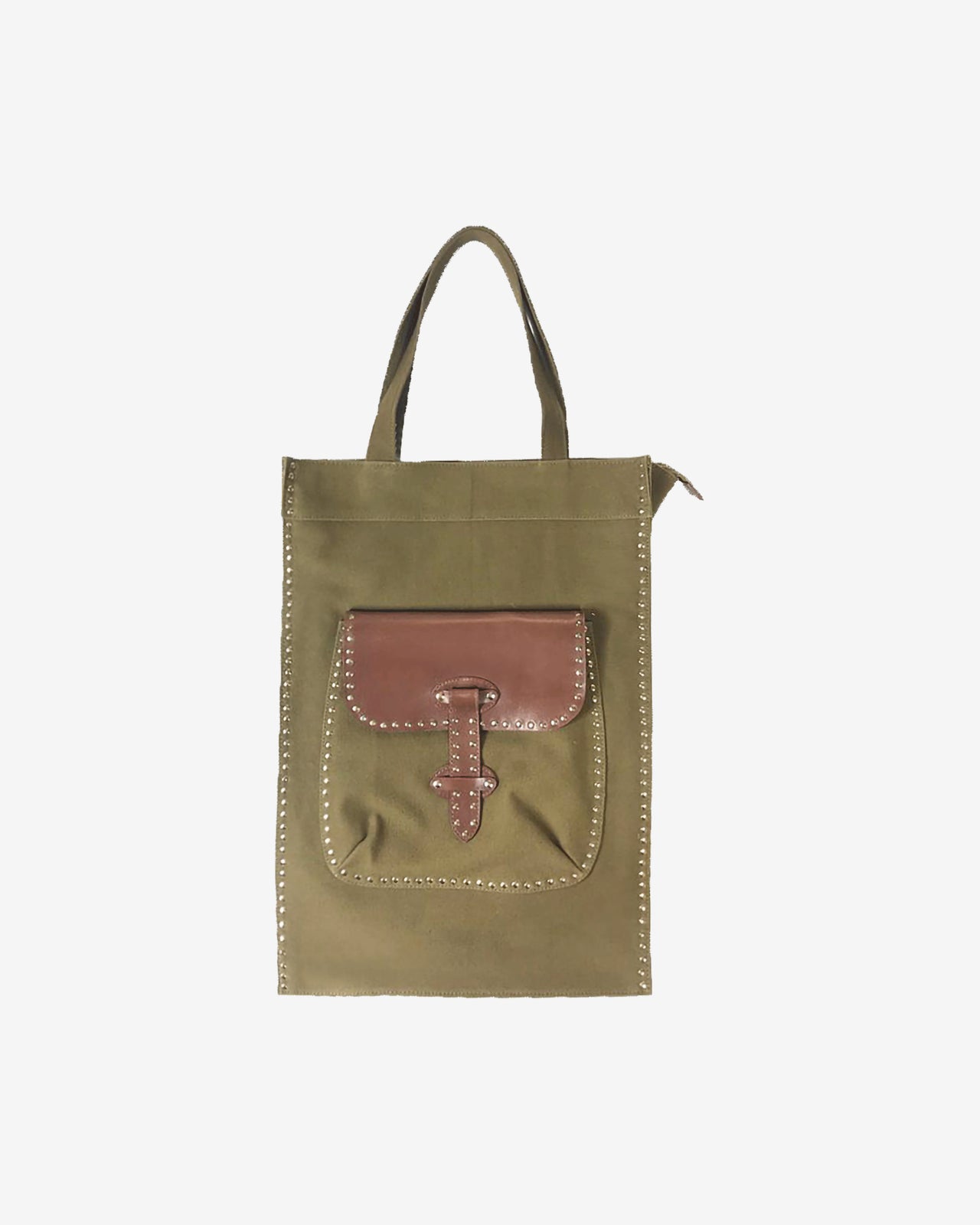 Totem Tote Bag - Khaki - Image 1