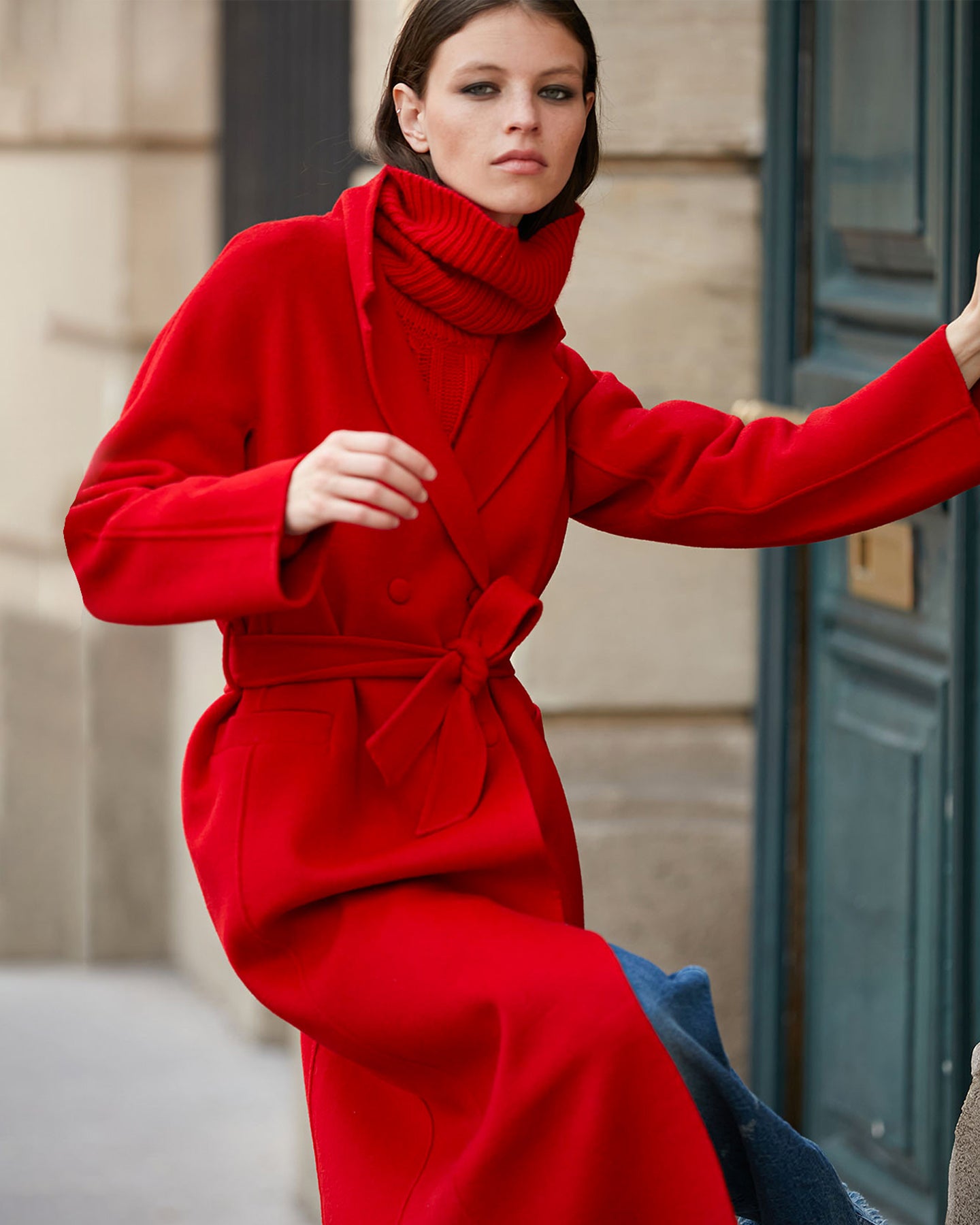 Manteau Columbus - Rouge