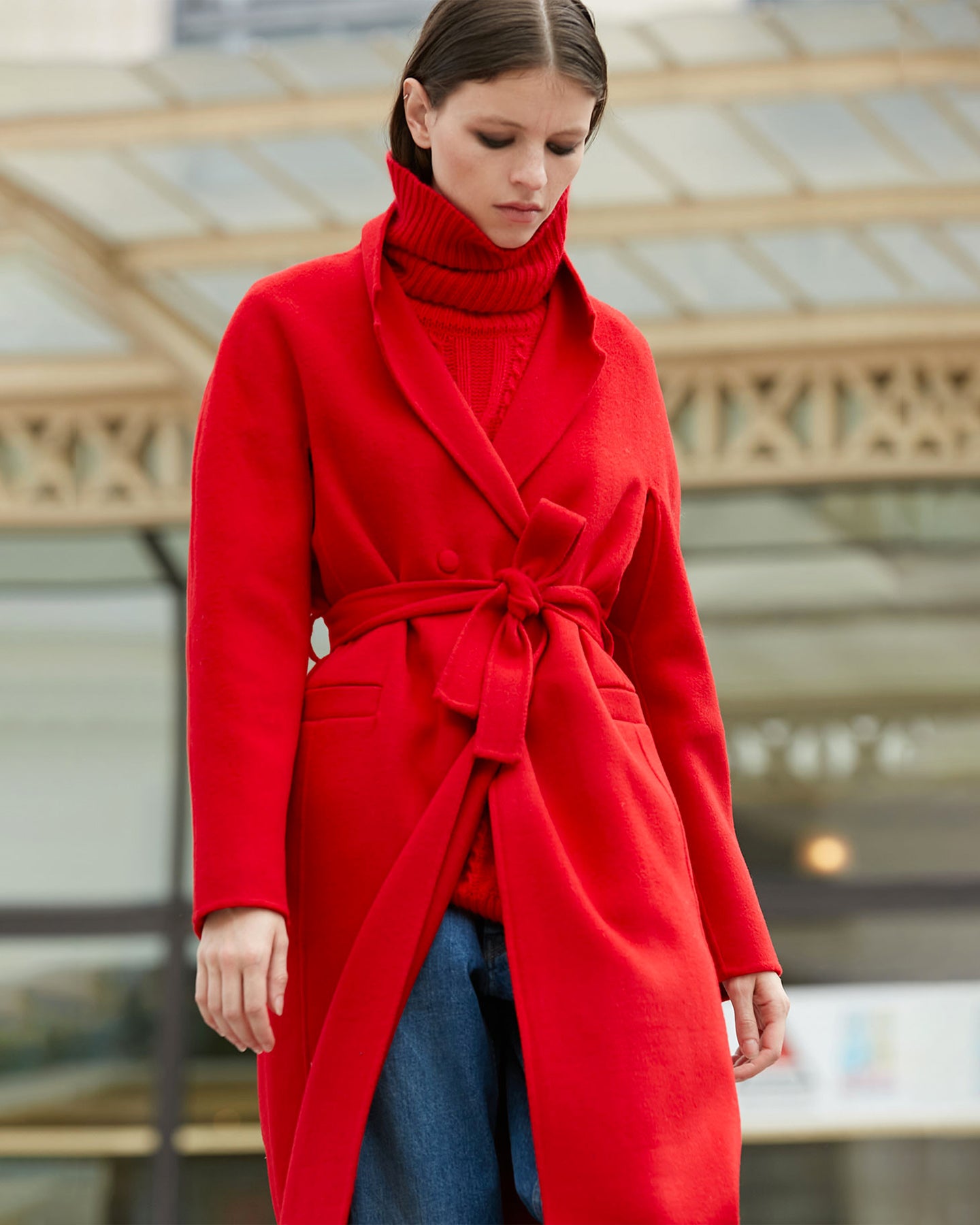 Manteau Columbus - Rouge