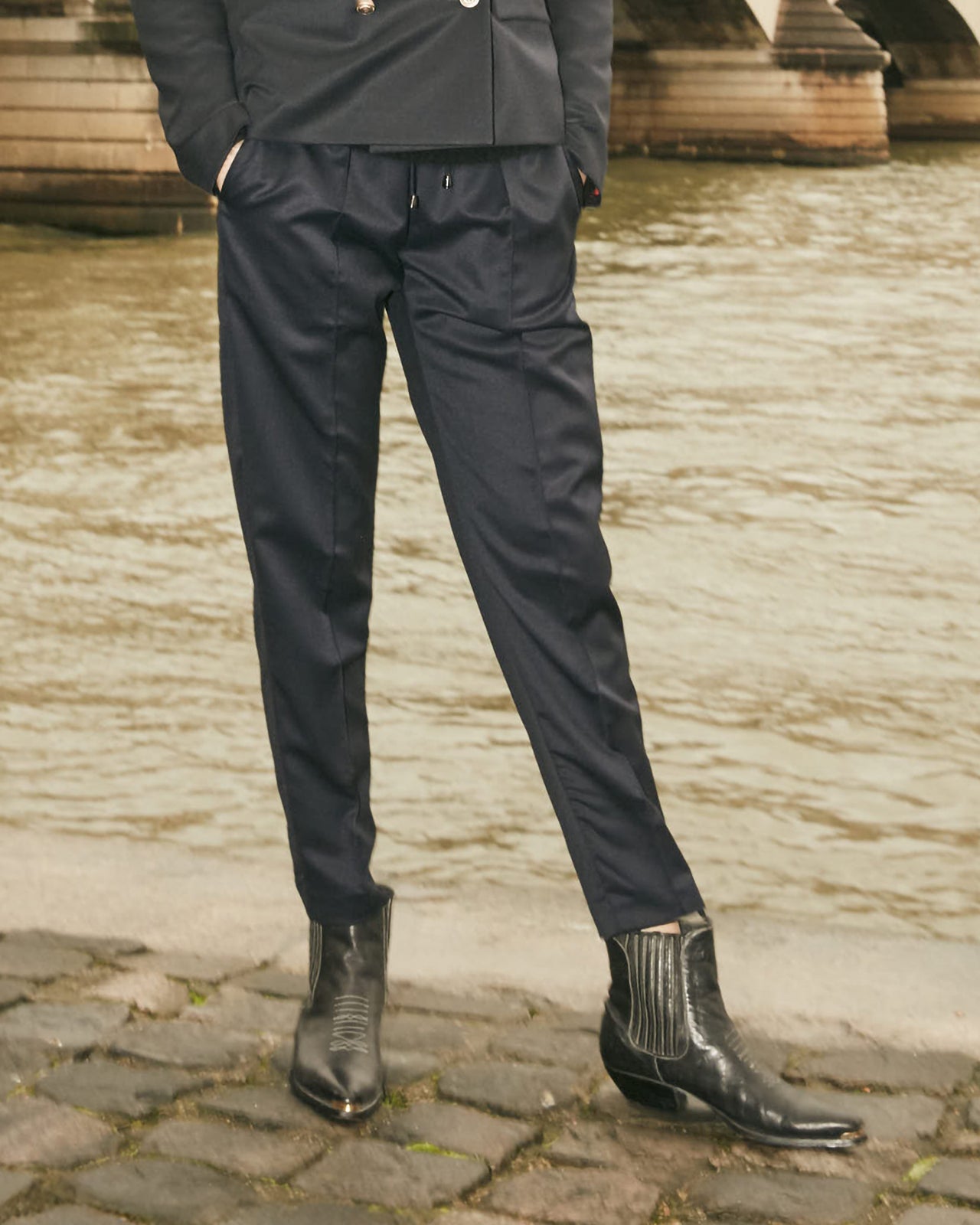 Constanzia Pants - Navy Blue - Image 2