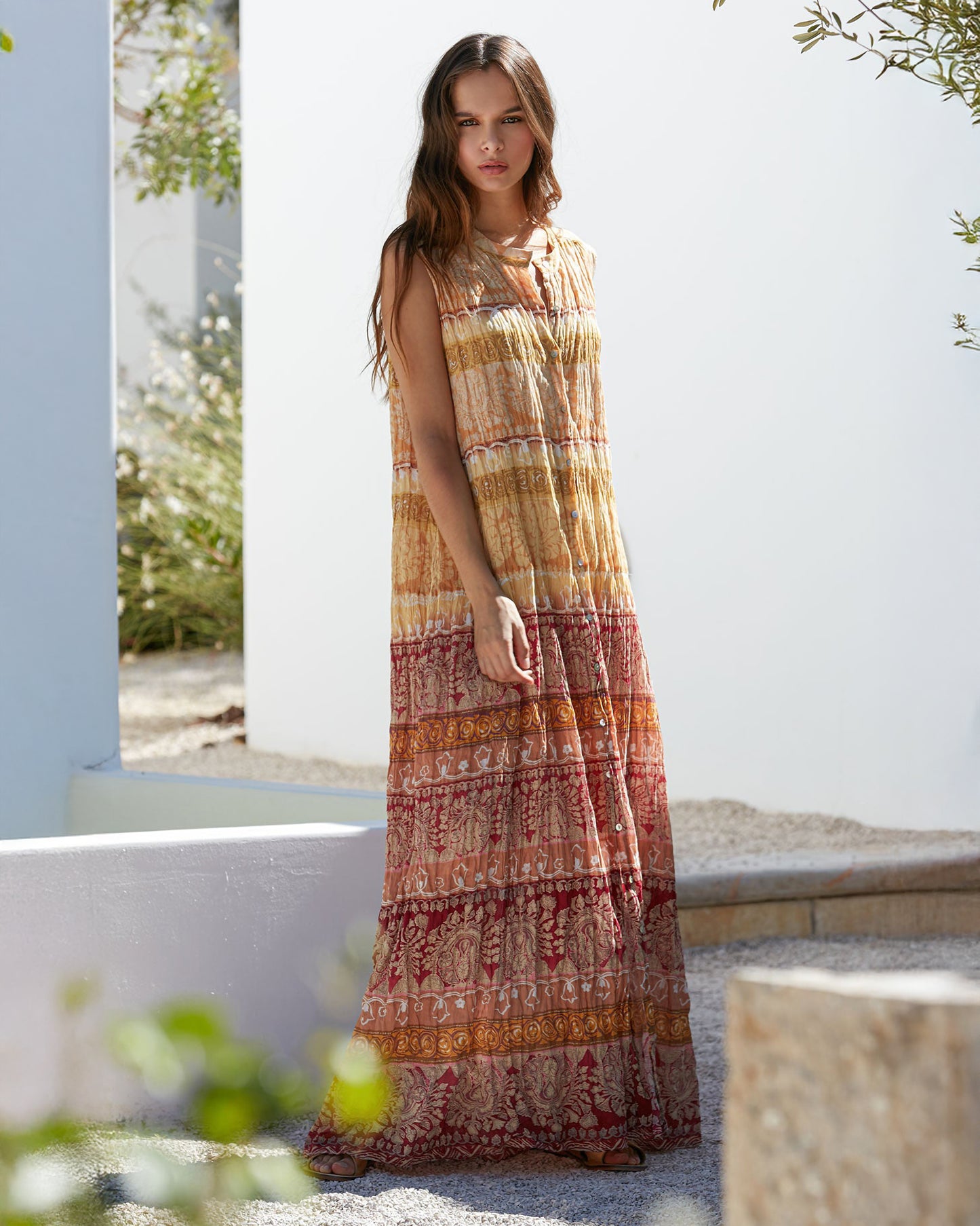 Robe Banjara - Jaune