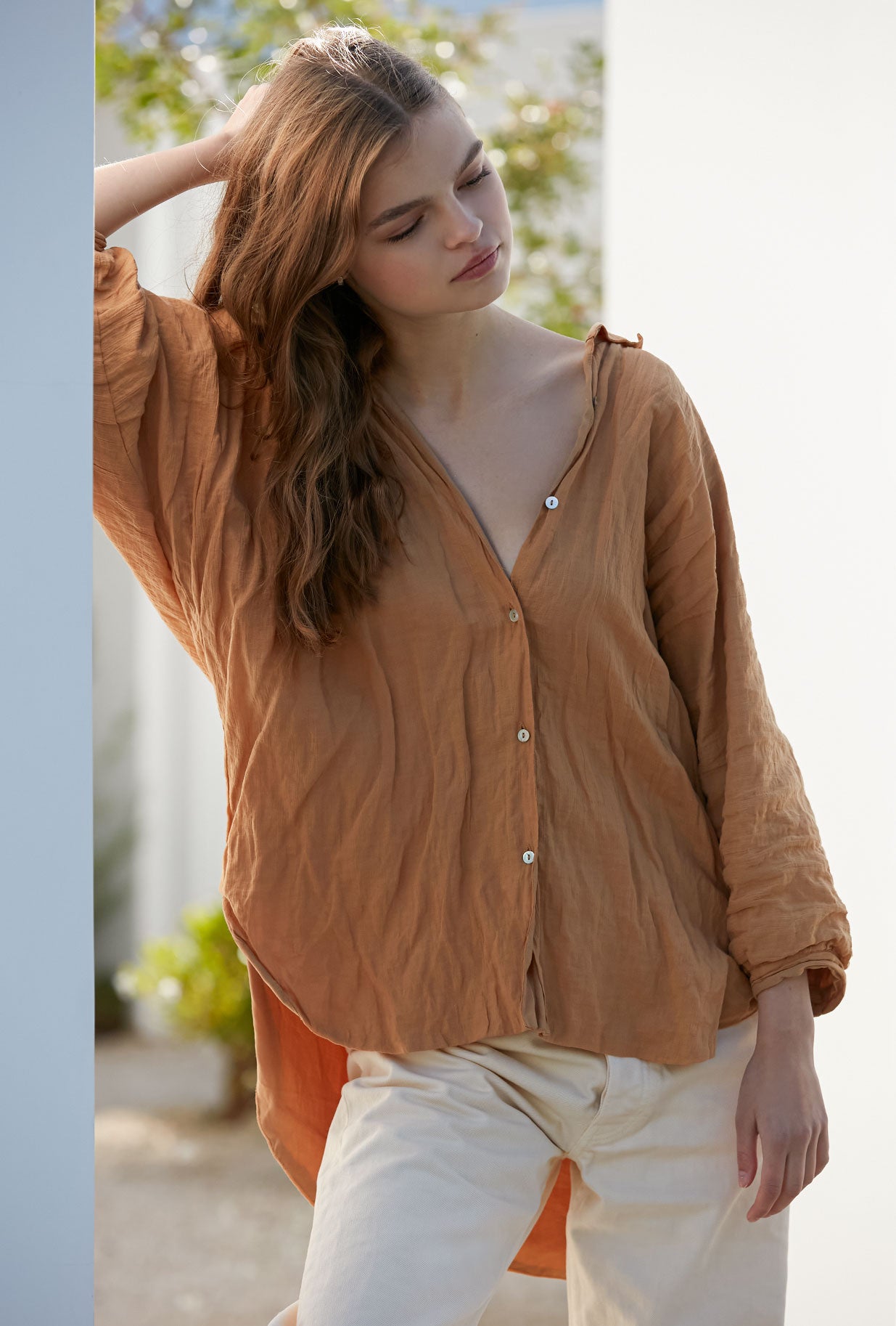 Chemise Constance - Ocre