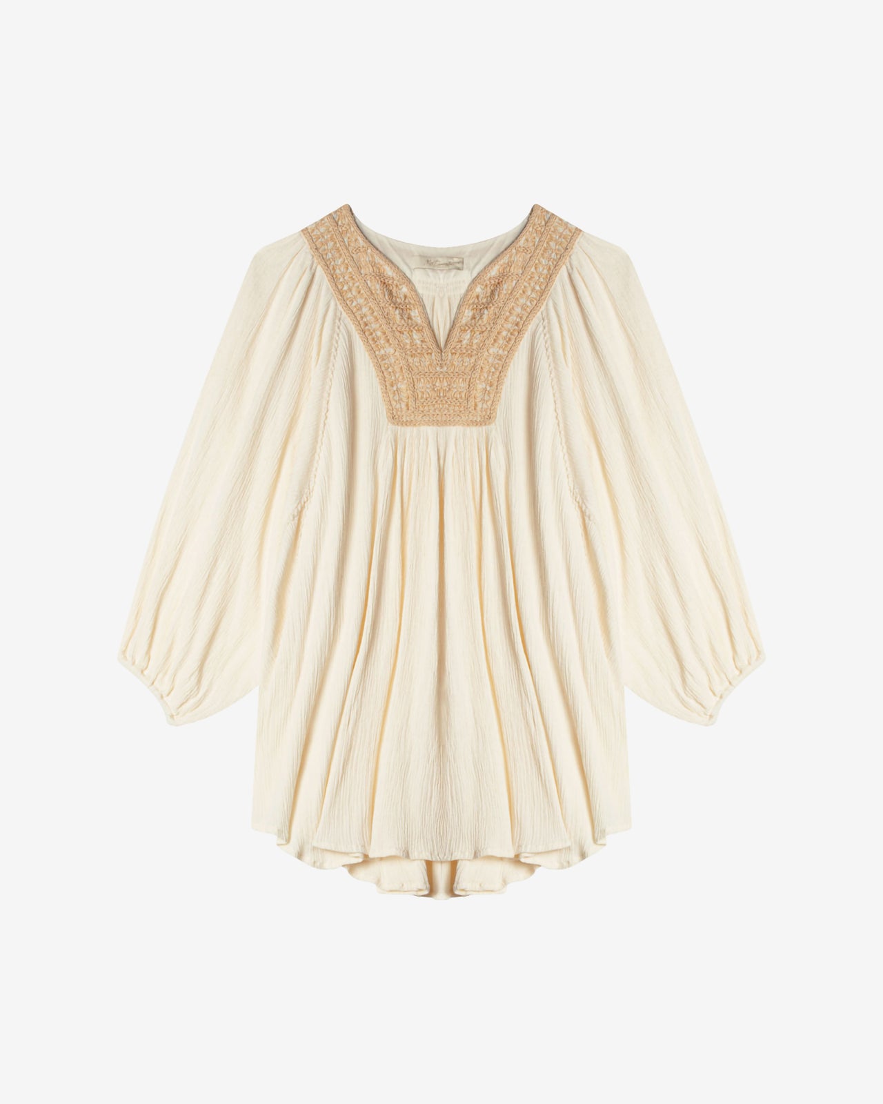 Frederica Blouse - Ecru - Image 1