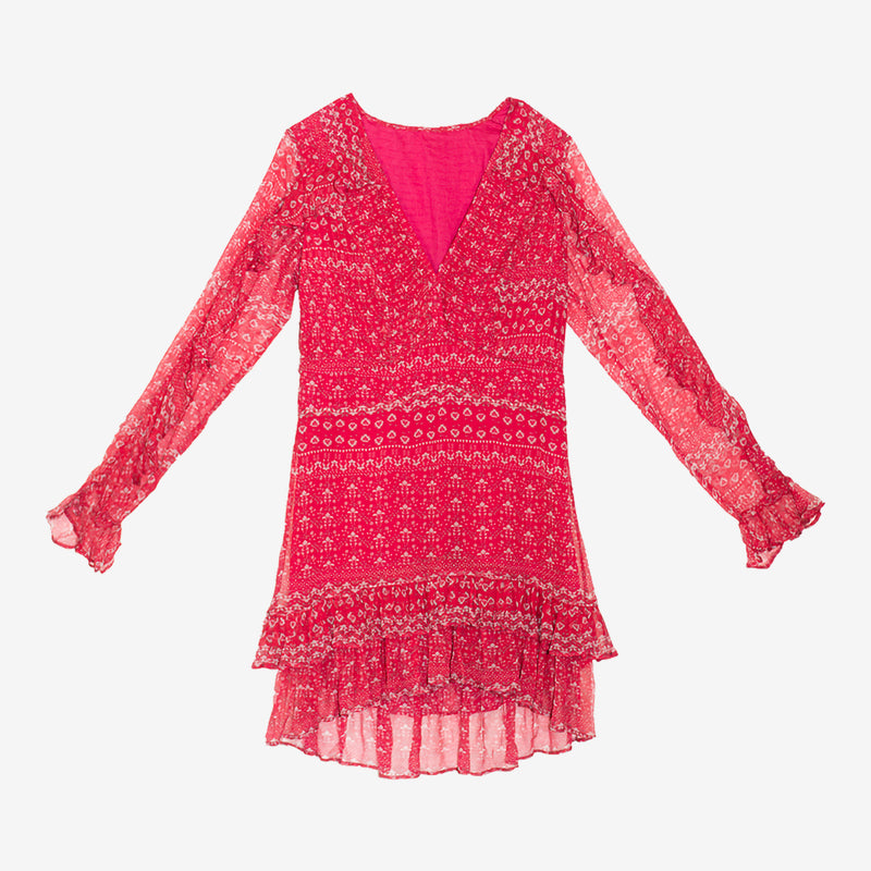 Galilee Dress - Fuchsia