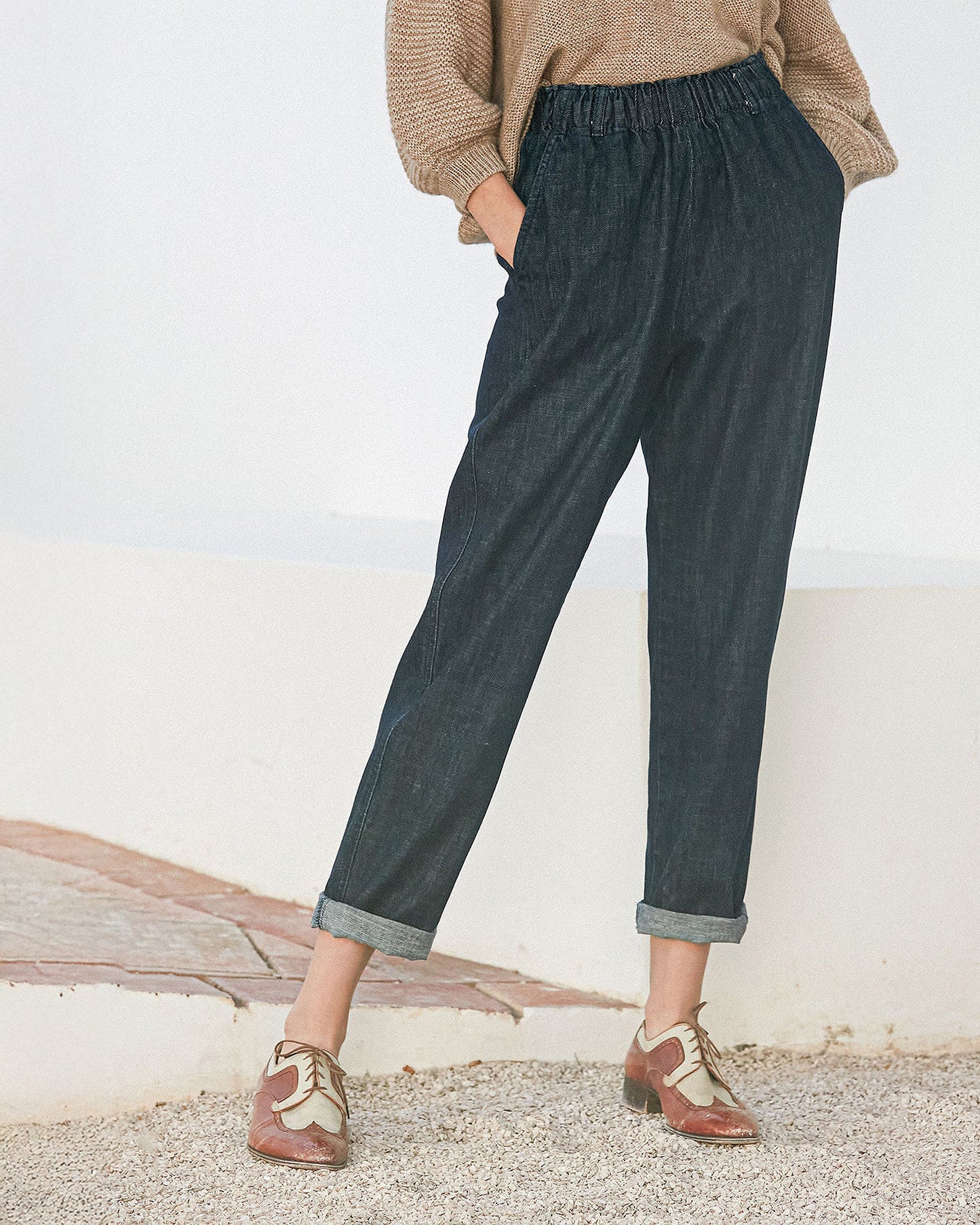 Pantalon Gaucho - Denim