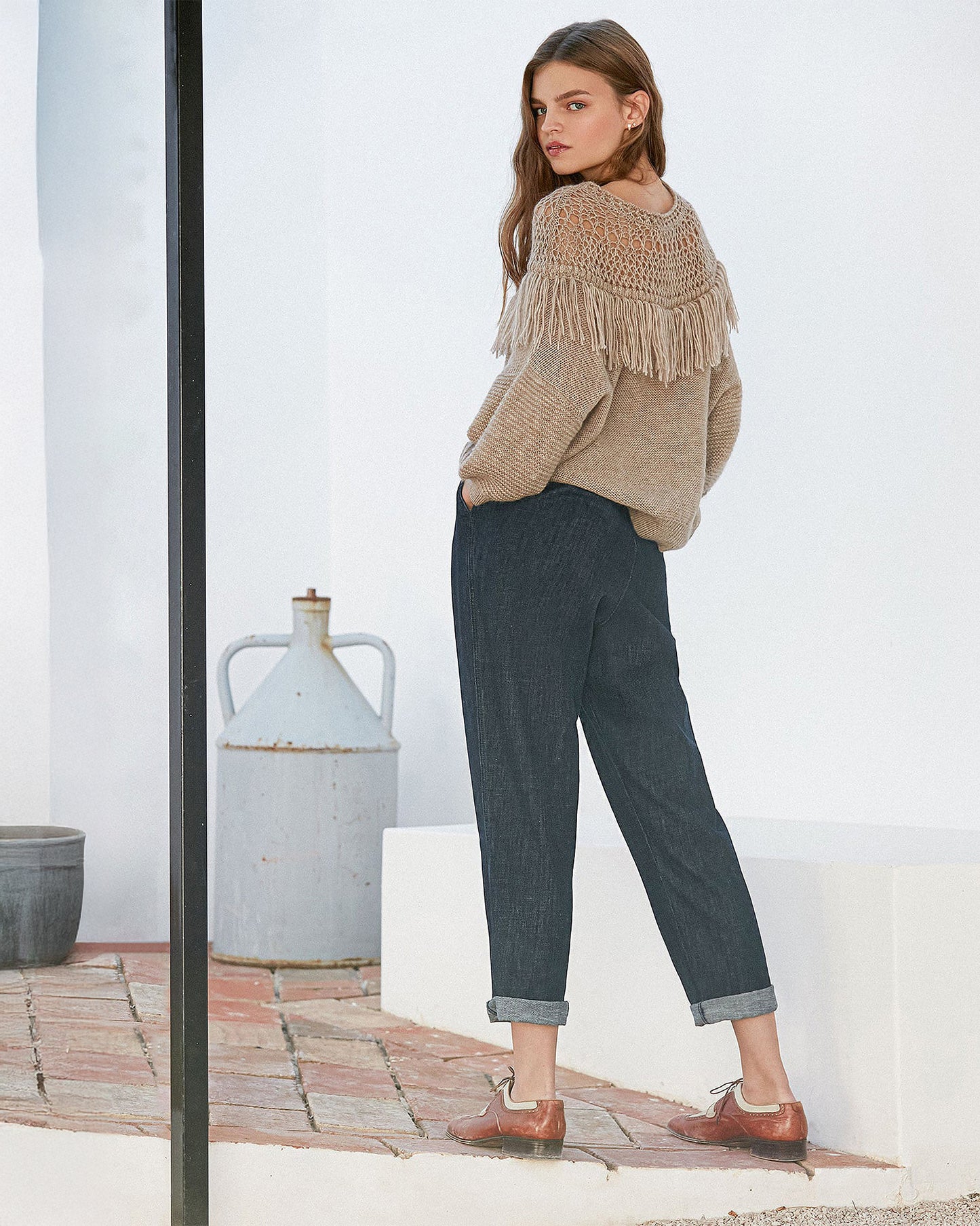 Pantalon Gaucho - Denim