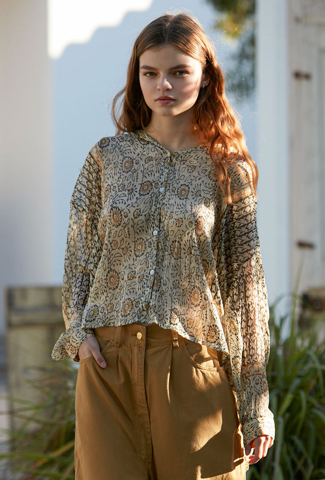 Chemise Heliophile - Ocre - Image 2