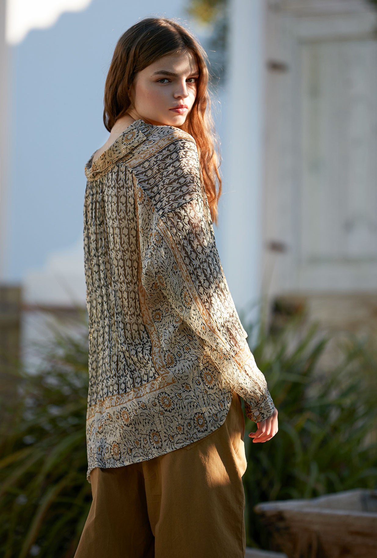 Chemise Heliophile - Ocre