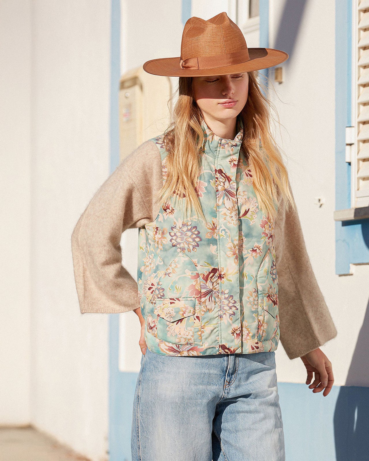 Gilet Kapalua - Azur - Image 3