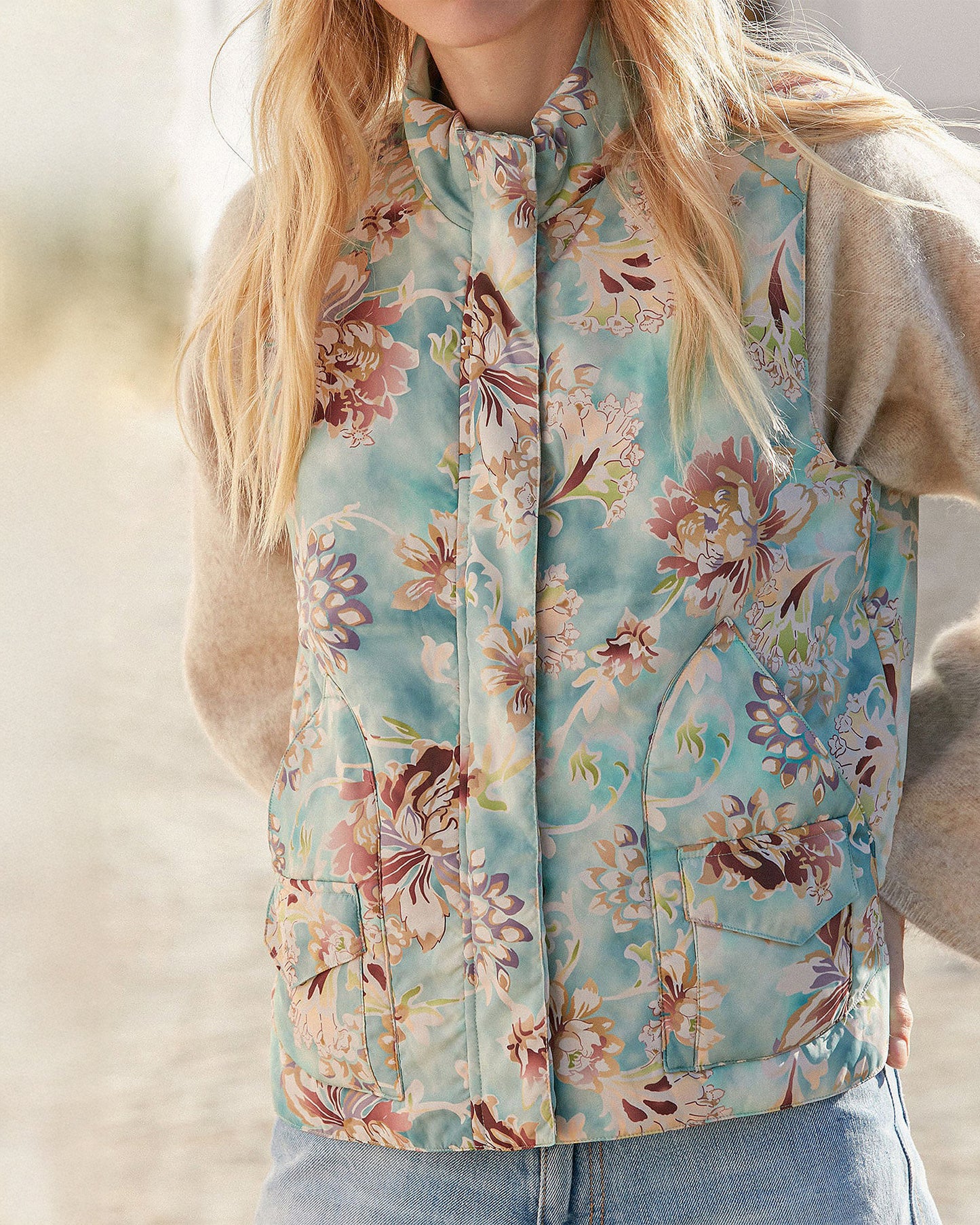 Gilet Kapalua - Azur