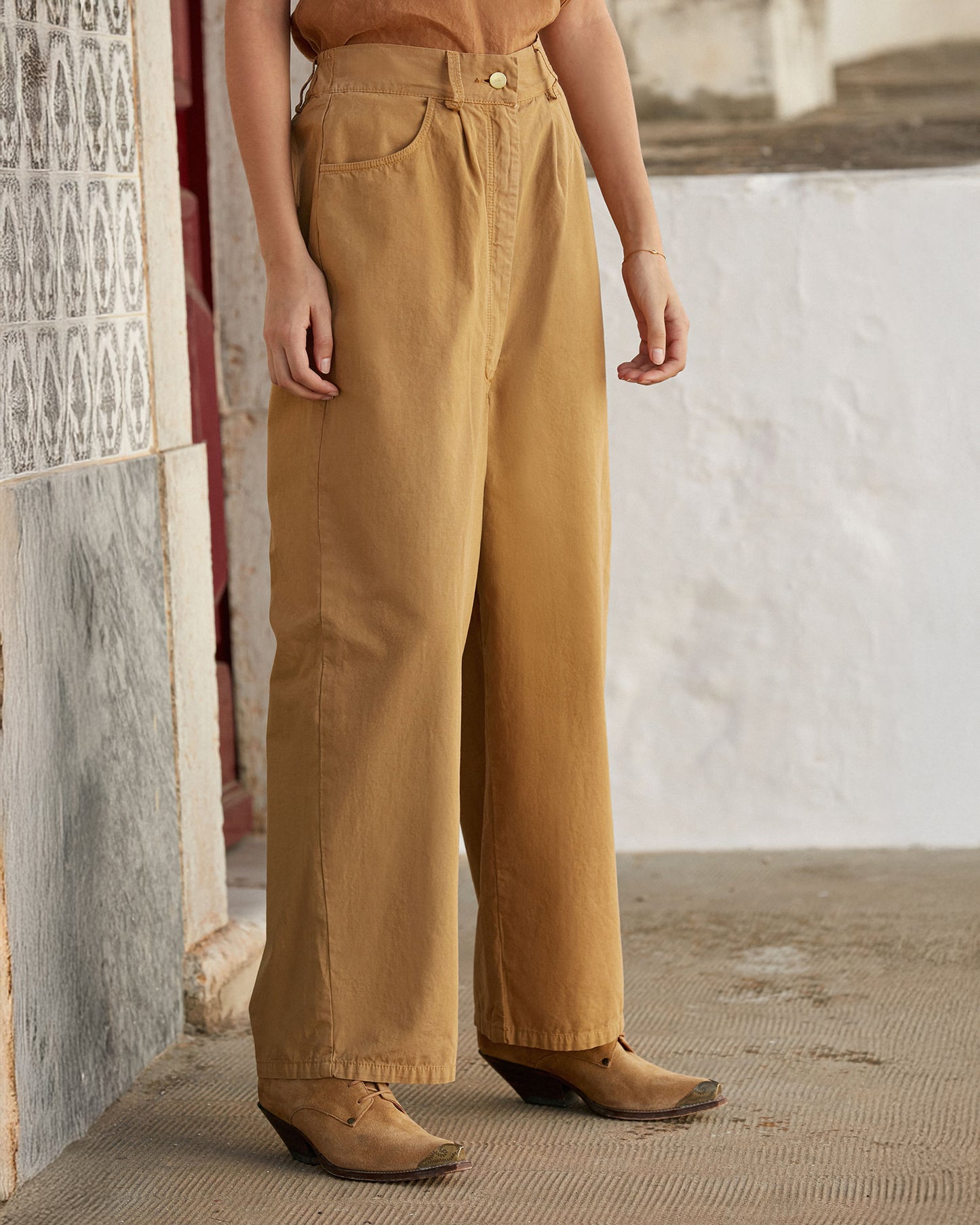 Matthew Pants - Camel
