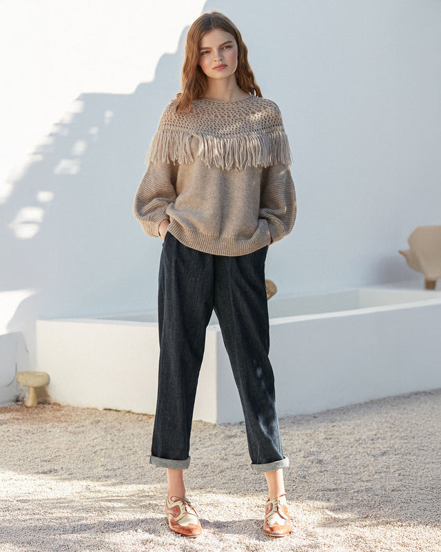 Pachamama Sweater - Ecru - Image 2