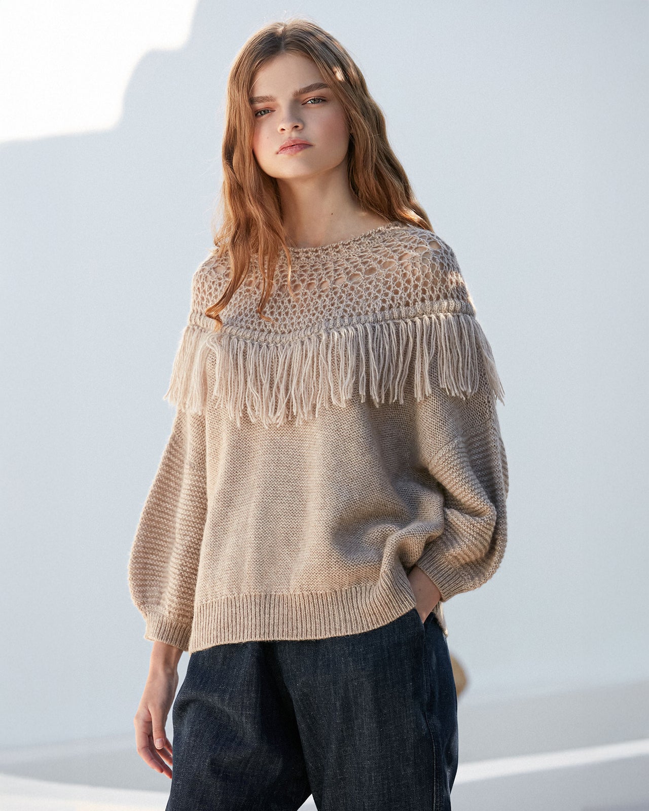Pull Pachamama - Écru - Image 3