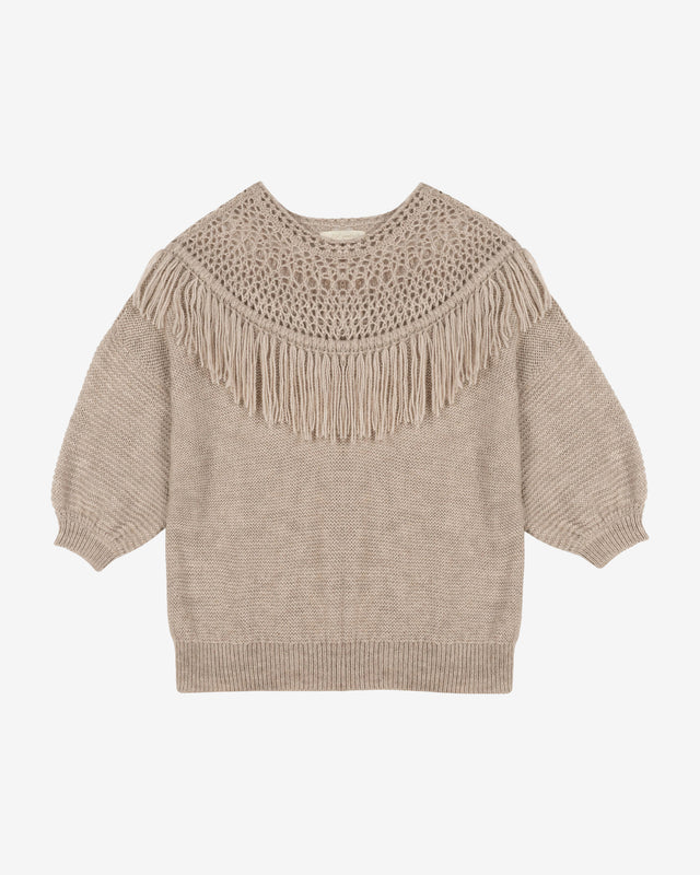 Pull Pachamama - Écru - Dernière image