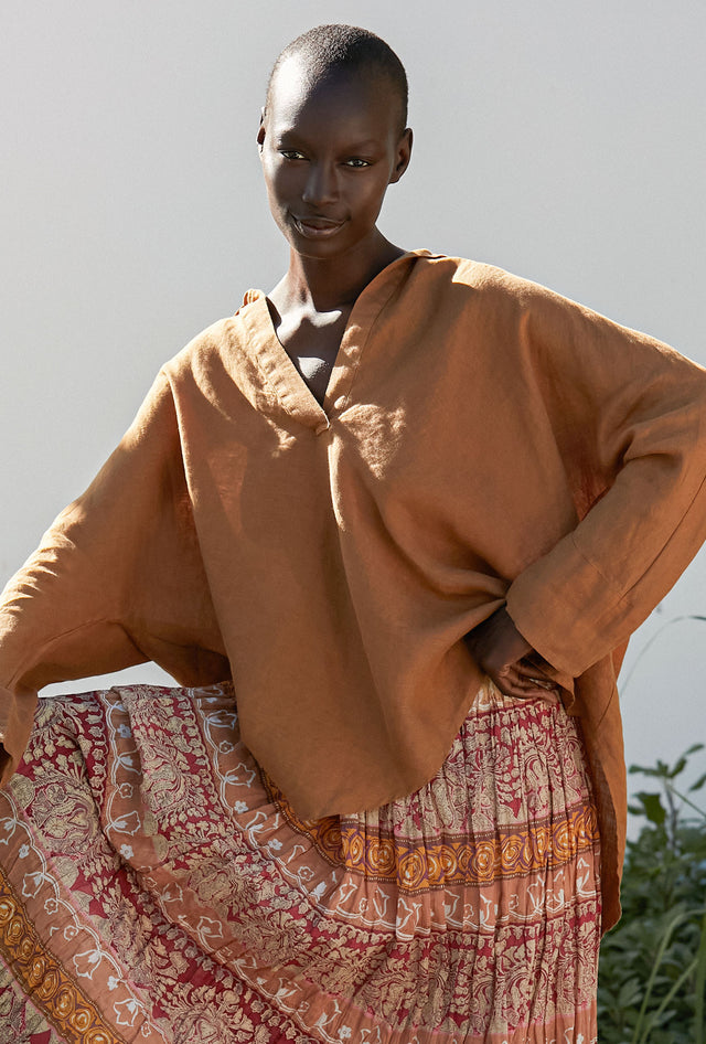 Blouse Piccola - Marron - Image 1