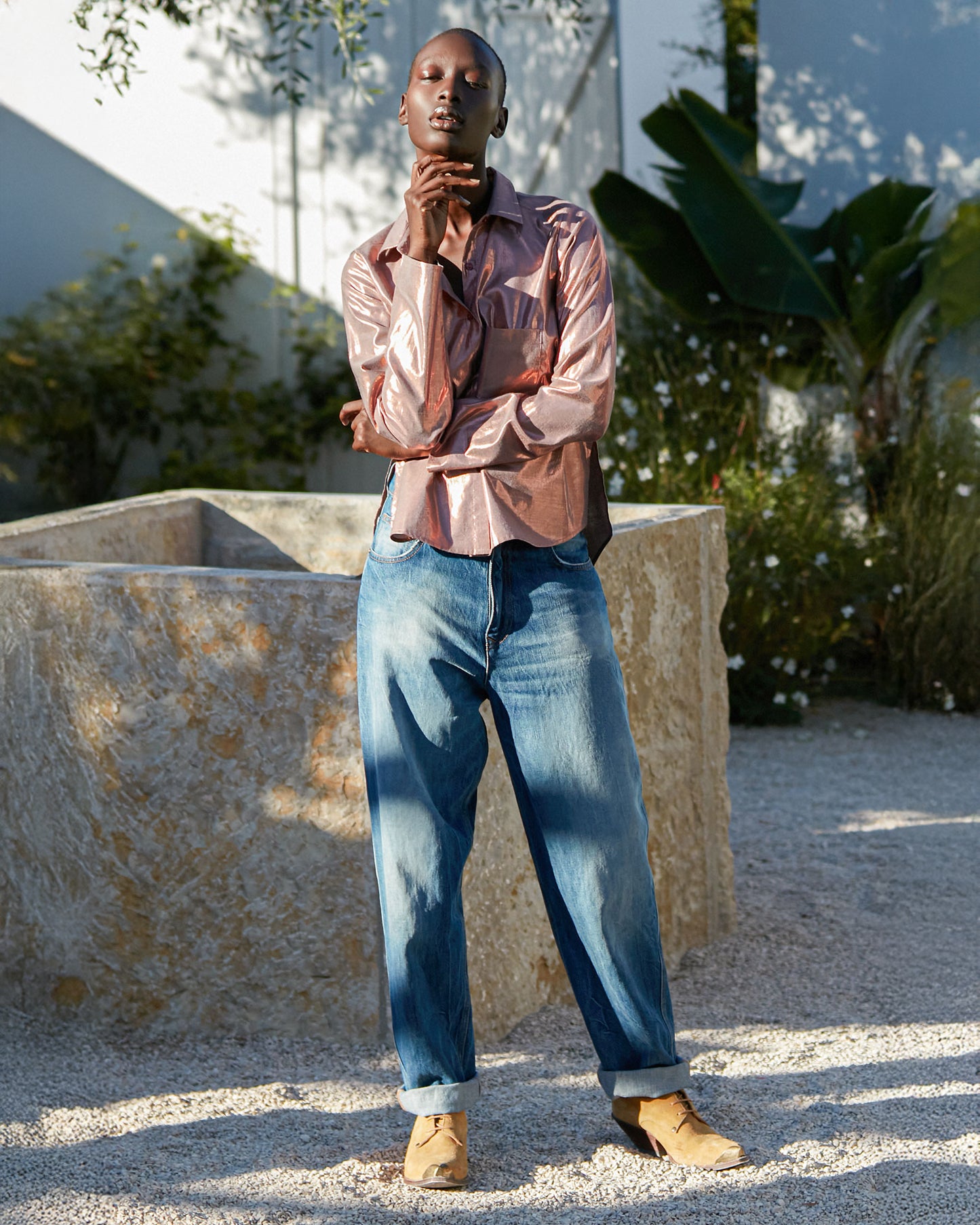 Chemise Vika - Rose