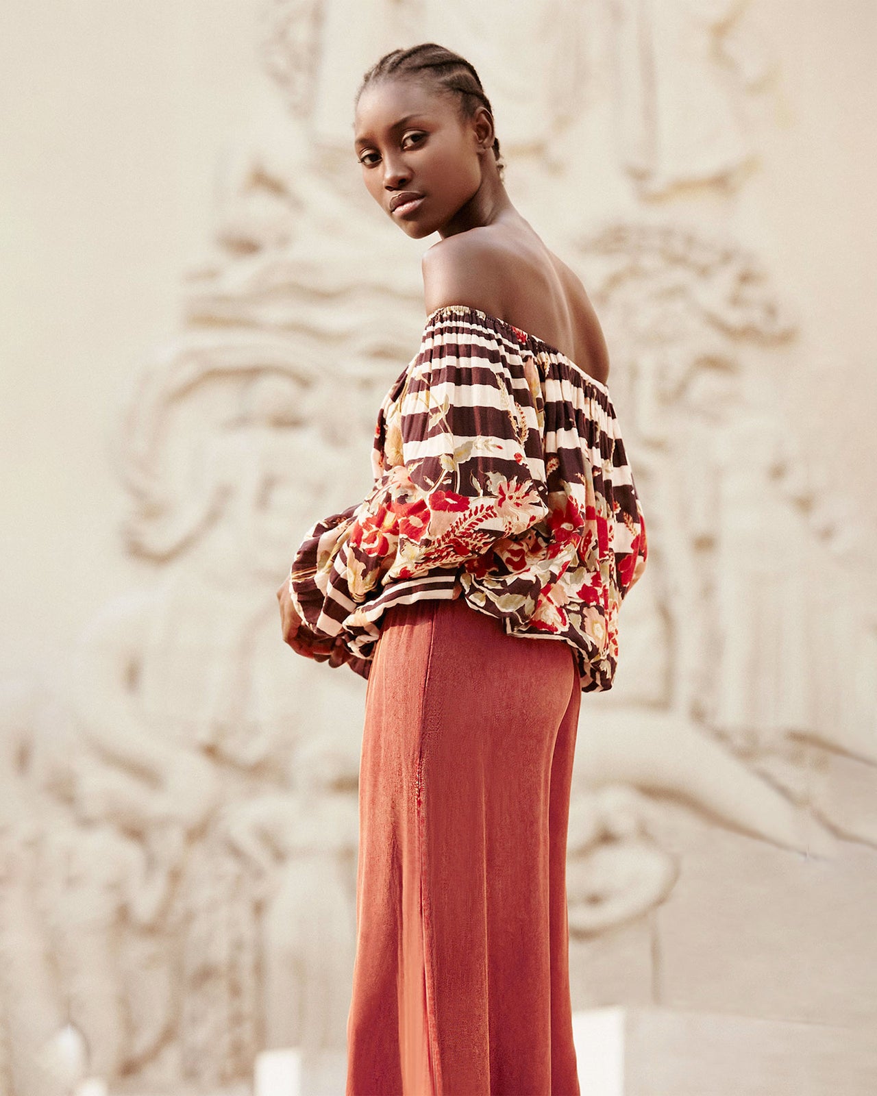 Pantalon Rihanna - Rouge - Image 5