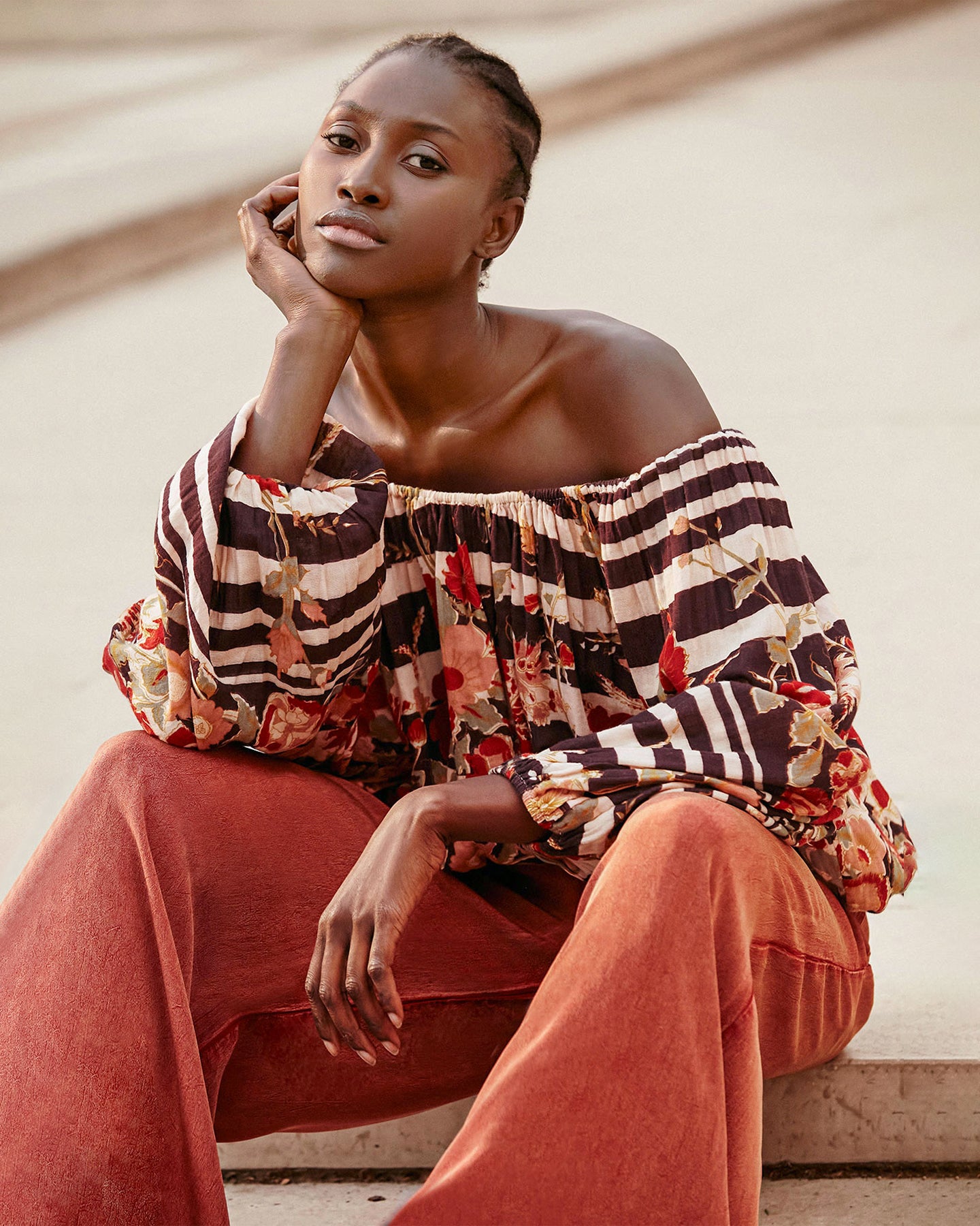 Pantalon Rihanna - Rouge