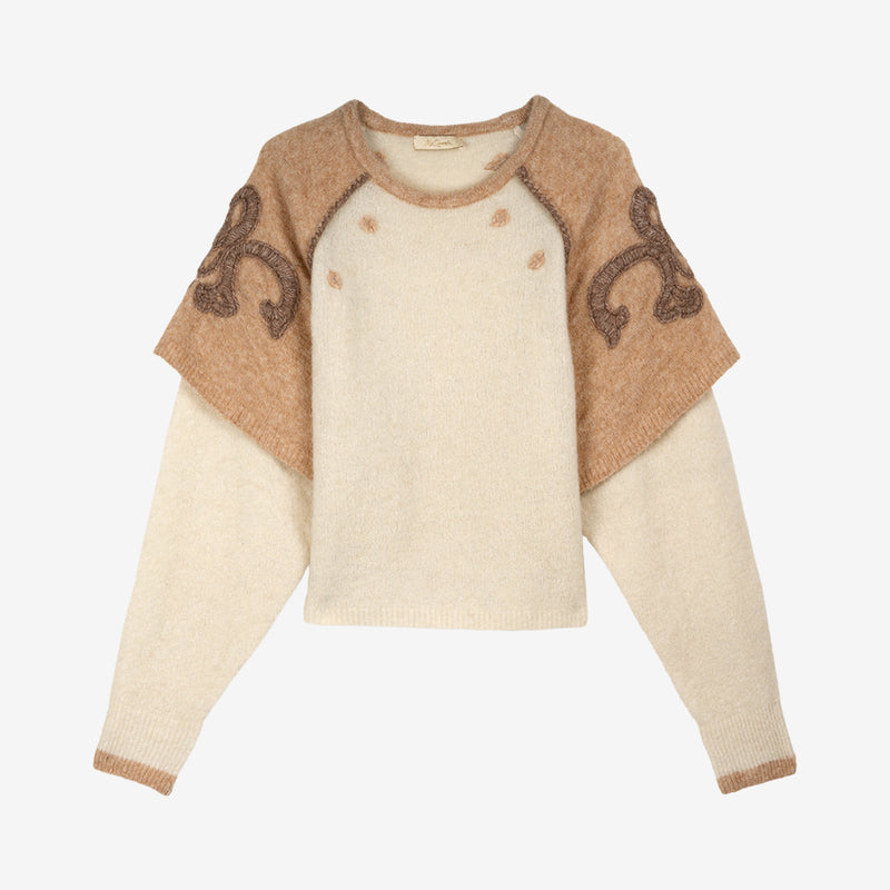 Pull Troubadour - Ivoire