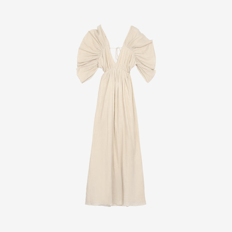 Robe Cardita - Écru