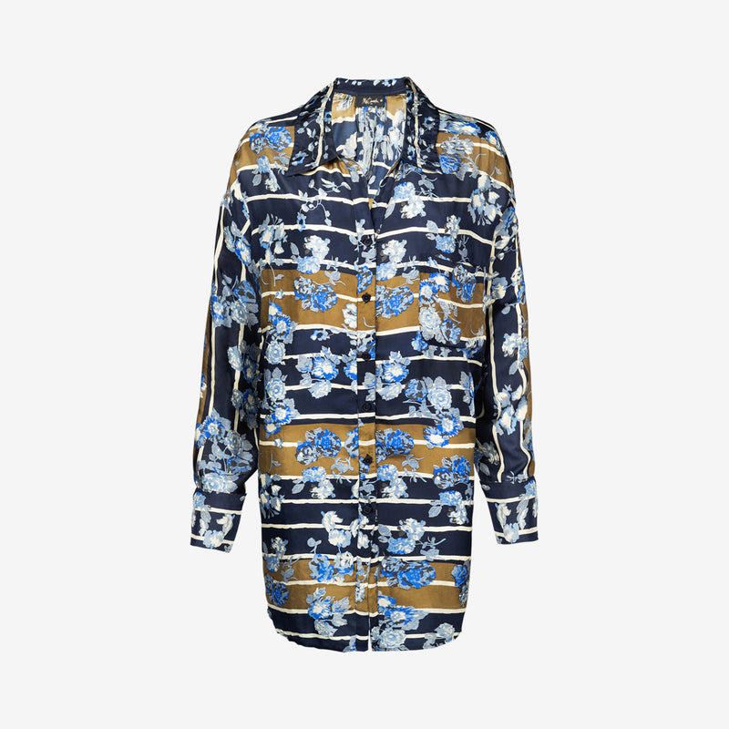 Bouvardia Shirt - Blue