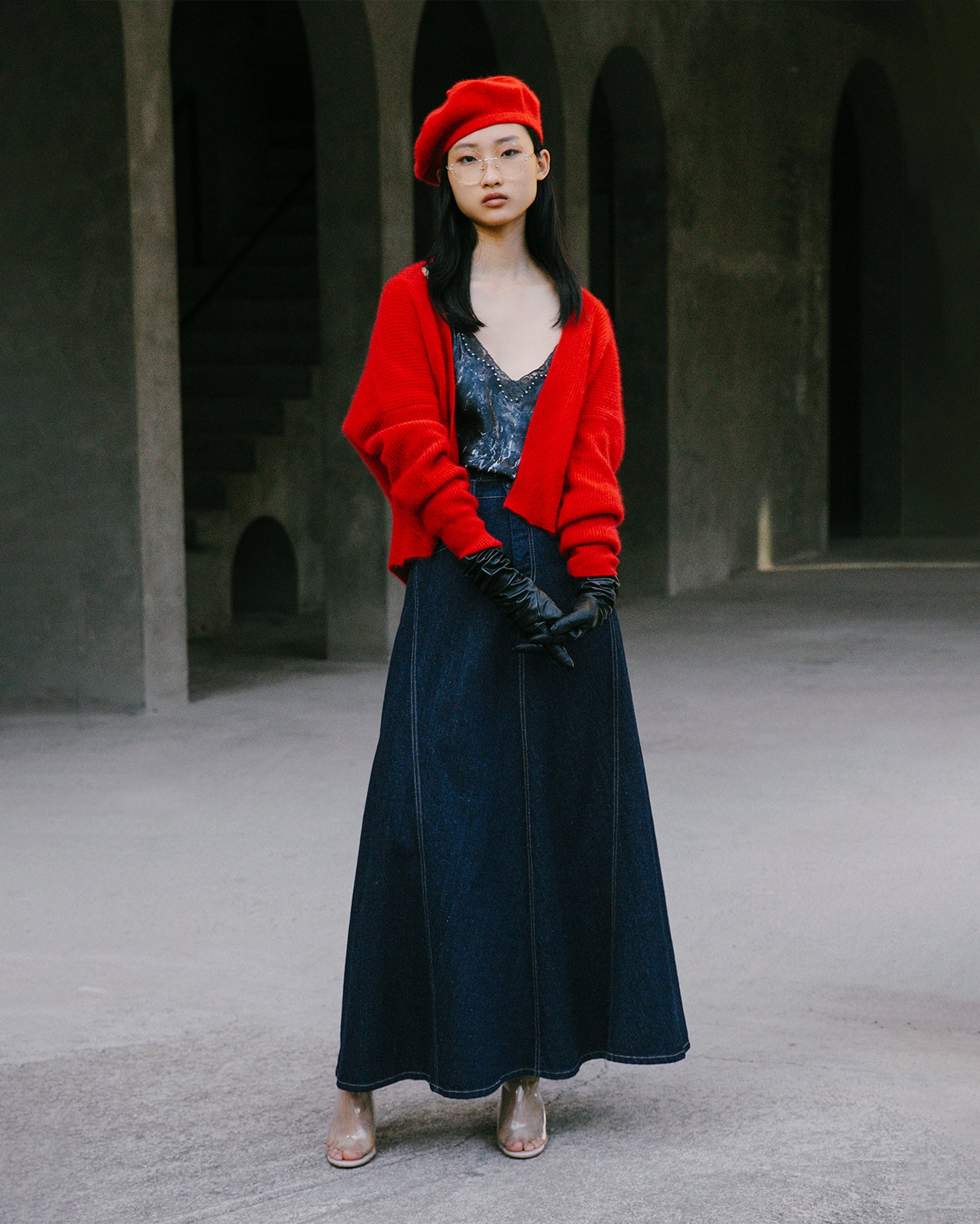 Cari Cardigan - Red