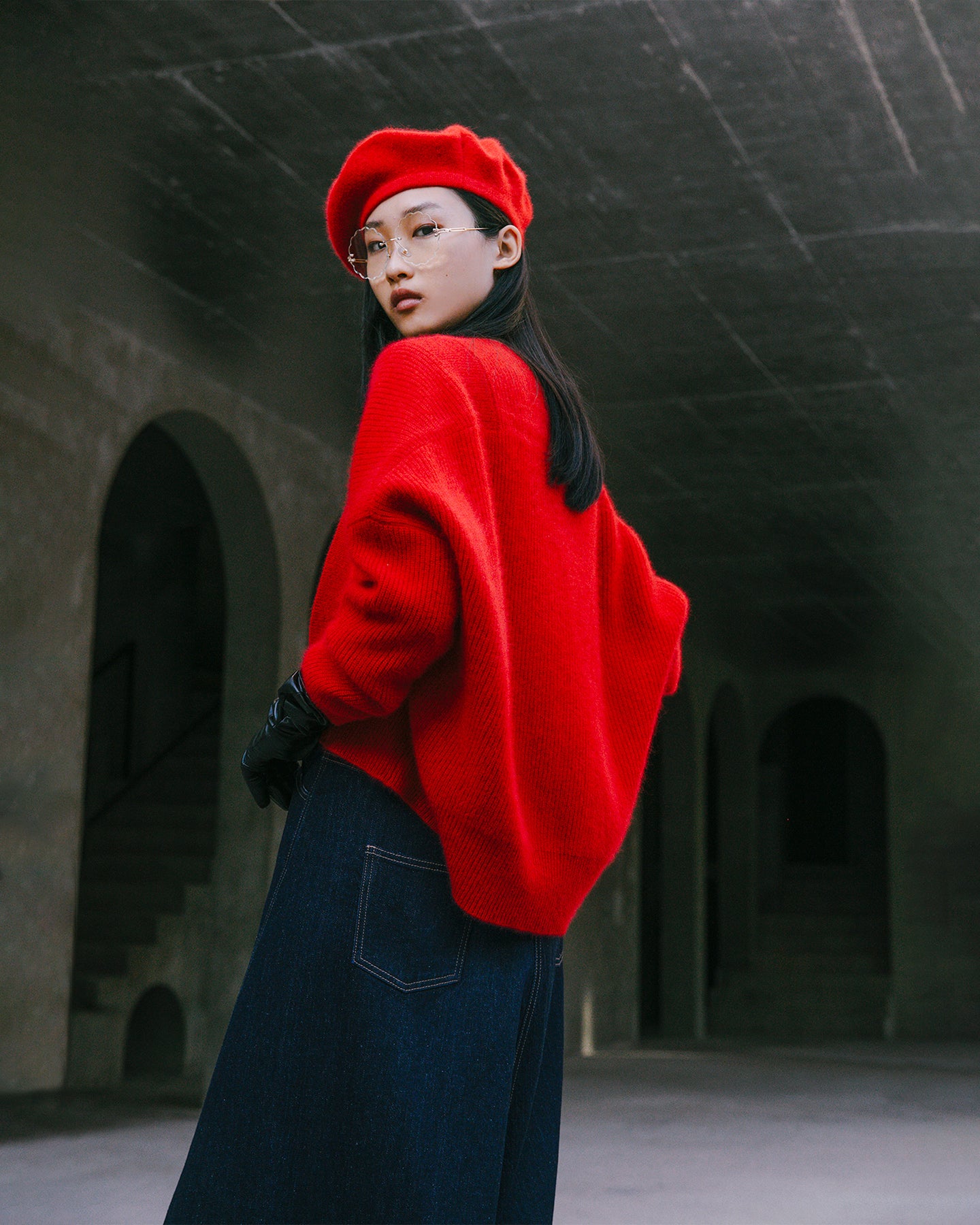 Cari Cardigan - Red