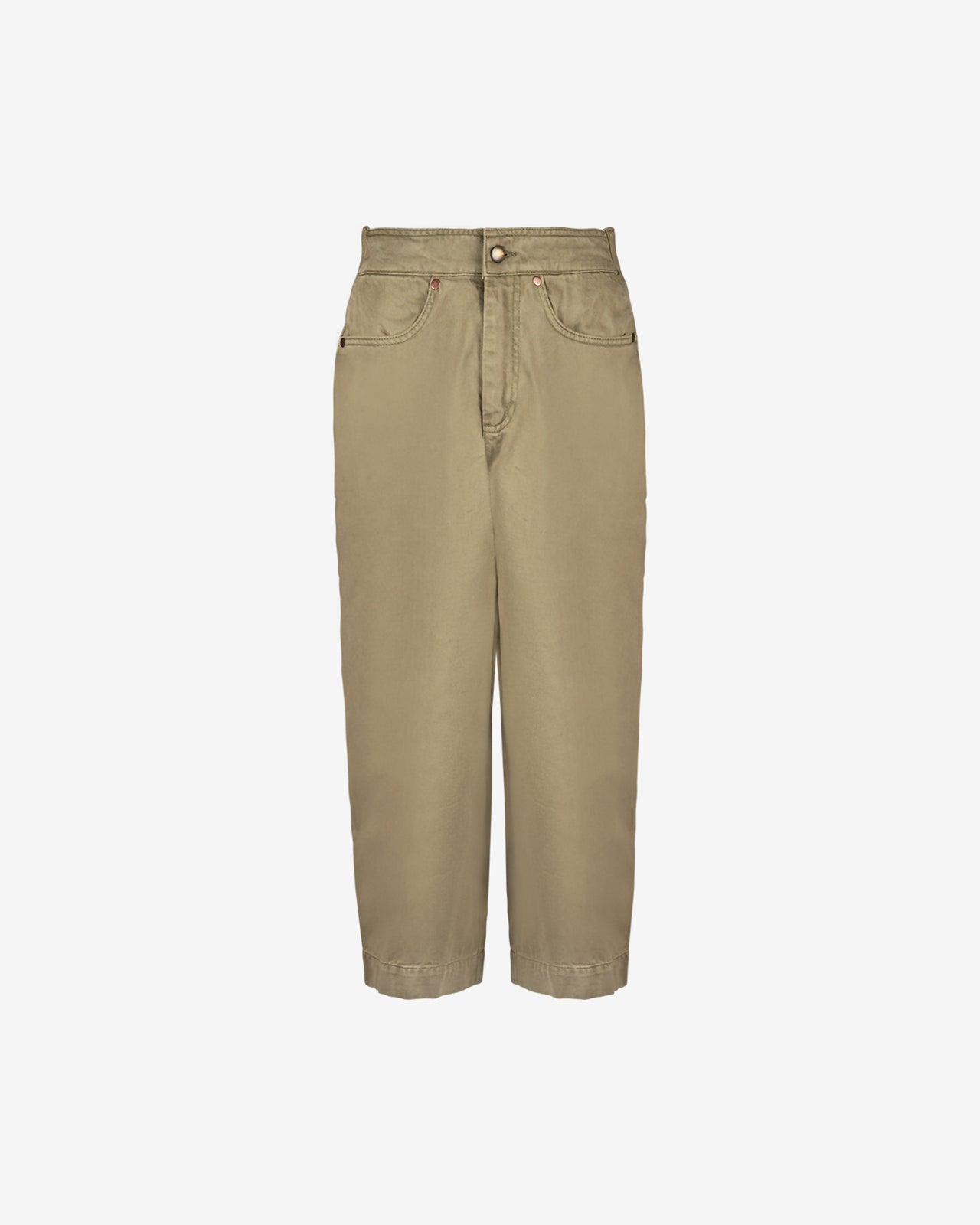 Carly Trousers - Khaki - Image 1
