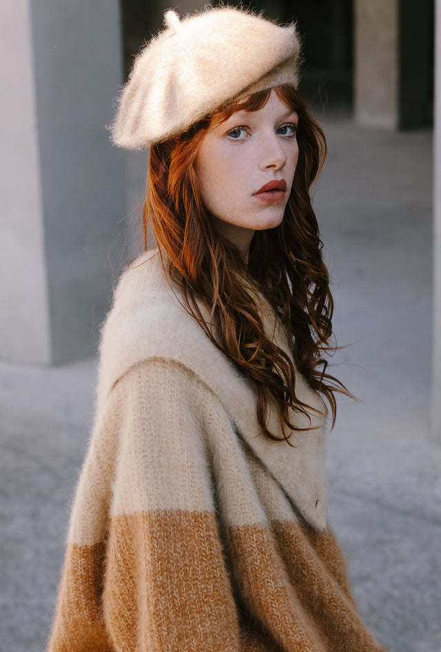 Cherie Beret - Brown - Image 3