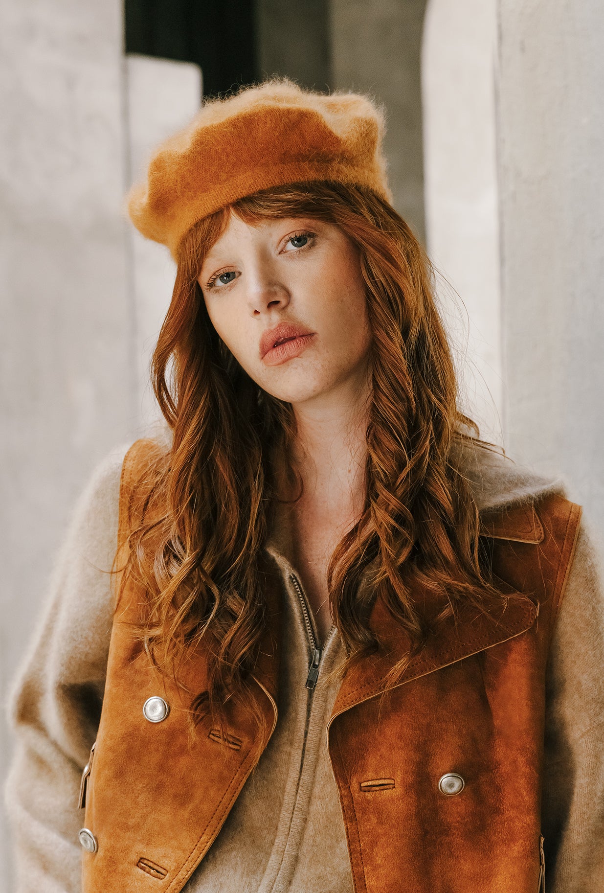Bonnet Cherie - Ocre - Image 1