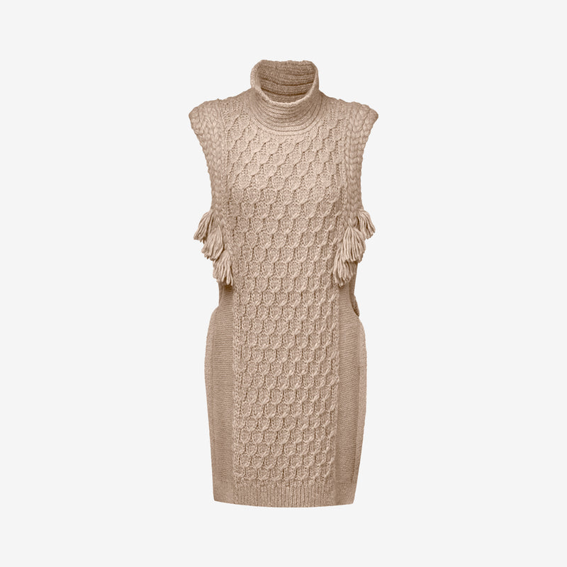 Kilim Vest - Beige