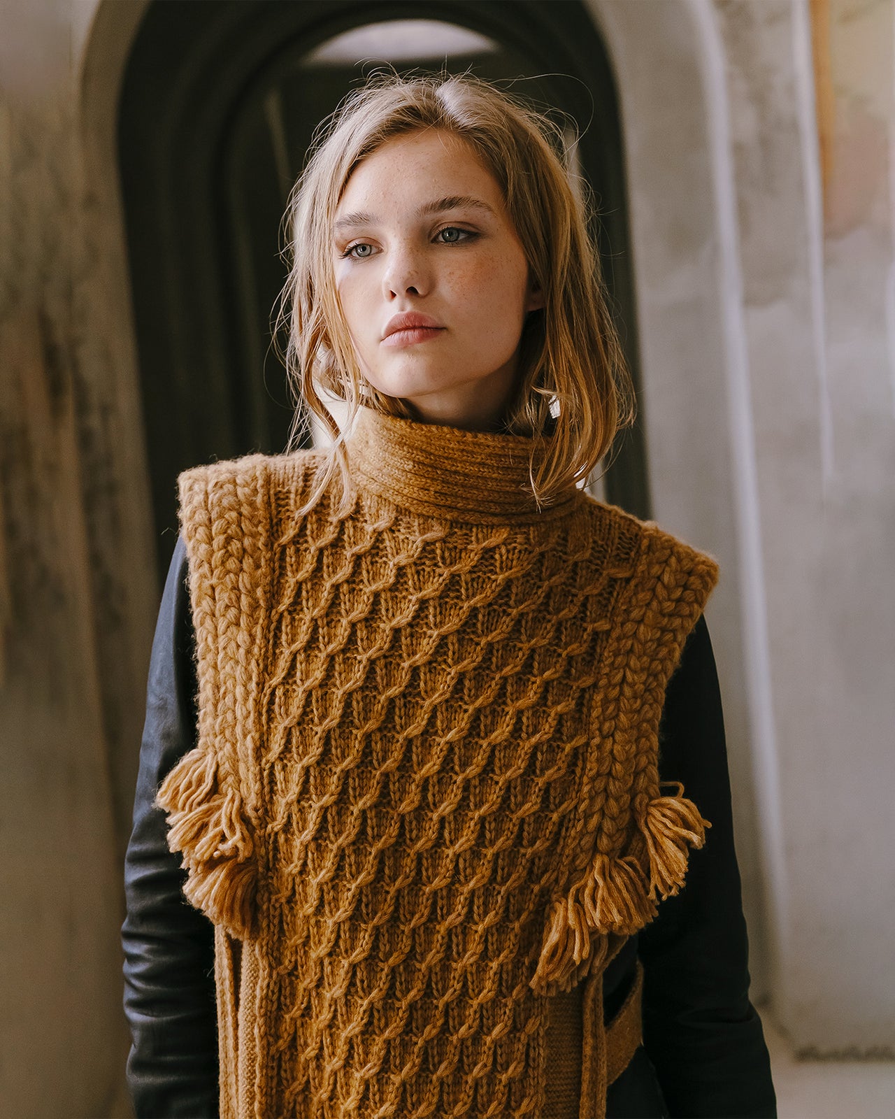 Gilet Kilim - Caramel - Image 8