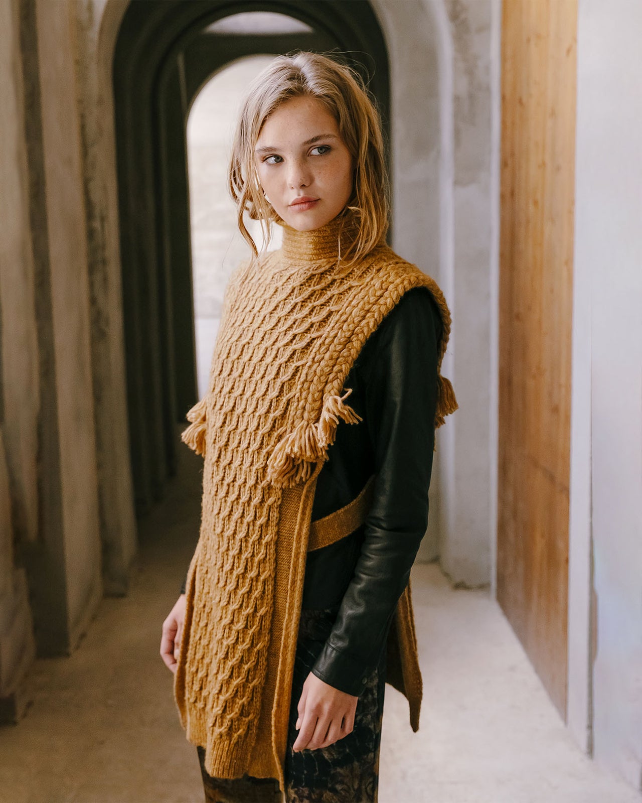 Gilet Kilim - Caramel - Image 9