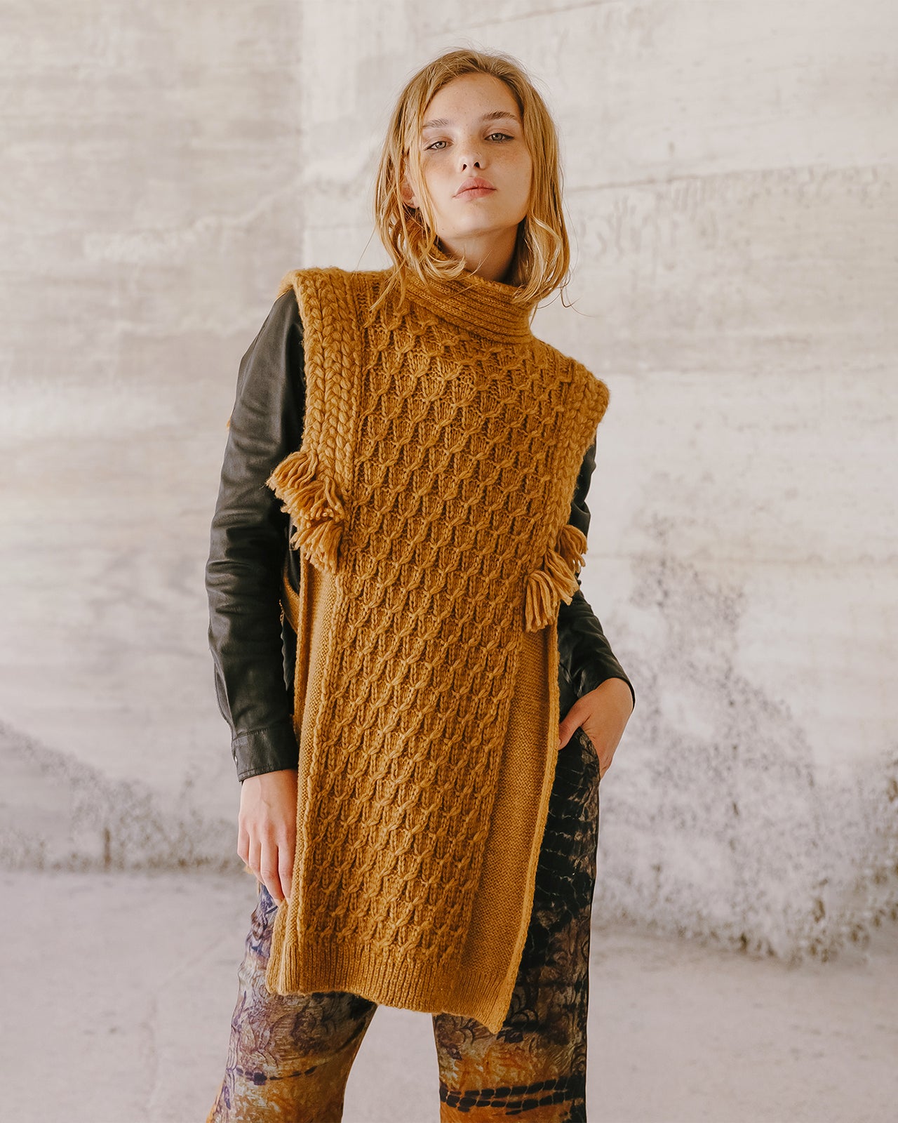 Gilet Kilim - Caramel - Image 10