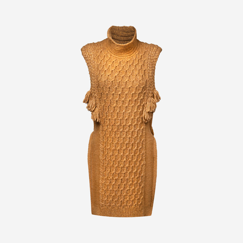 Kilim Vest - Caramel