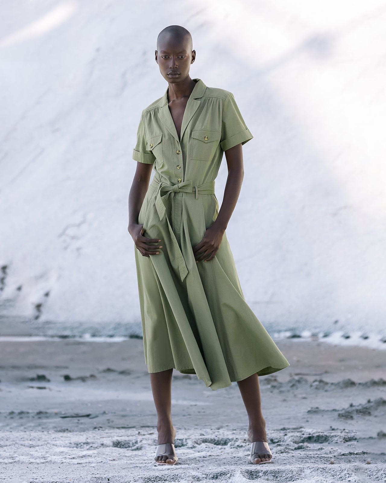 Patrice Dress - Green - Image 6