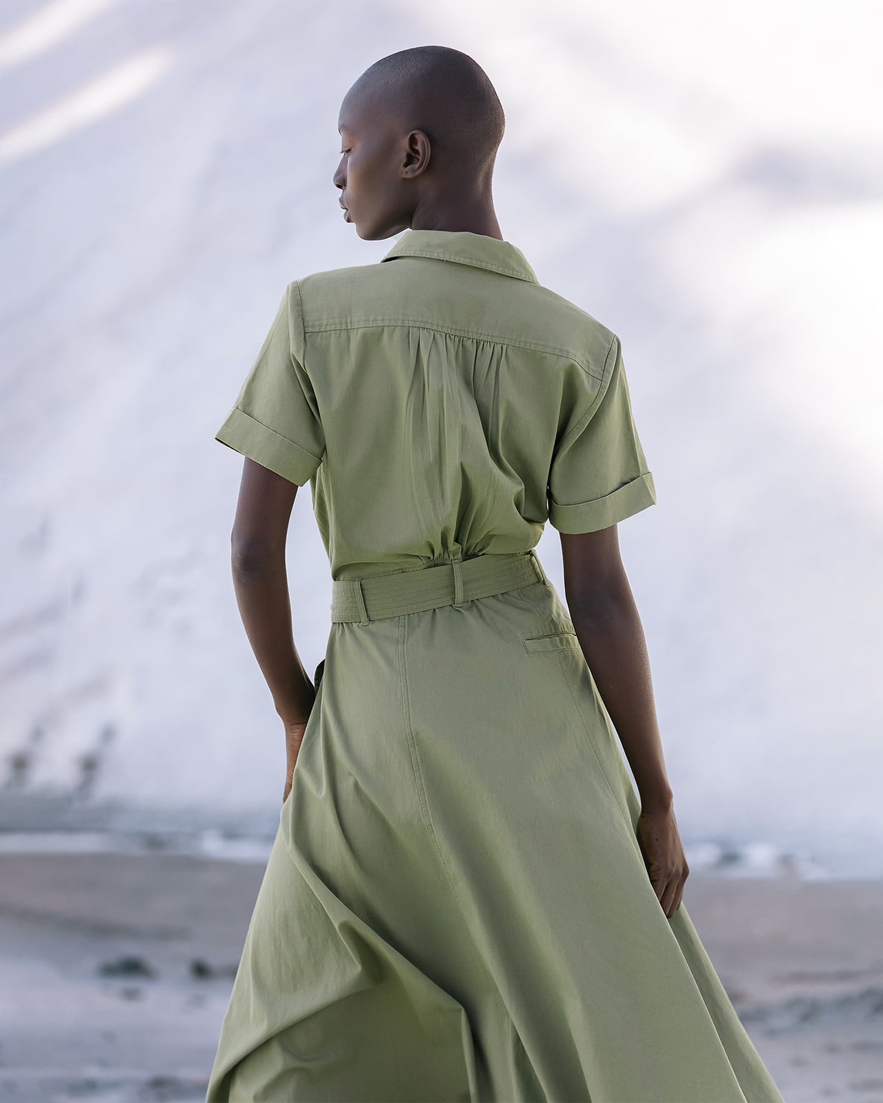 Patrice Dress - Green - Image 8