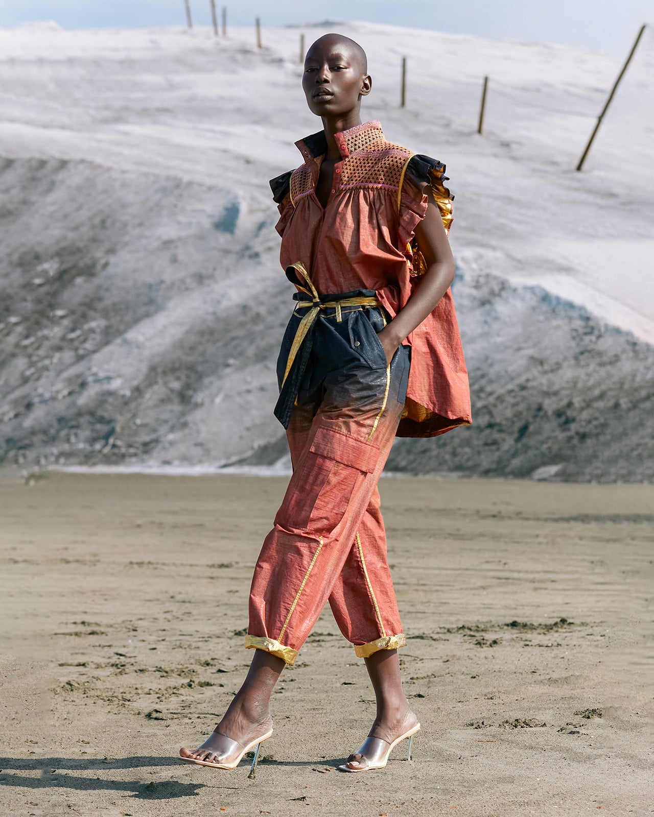 Suri Pants - Red - Image 1