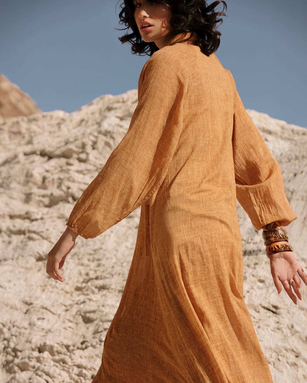 Chemise Diane - Pêche - Image 6