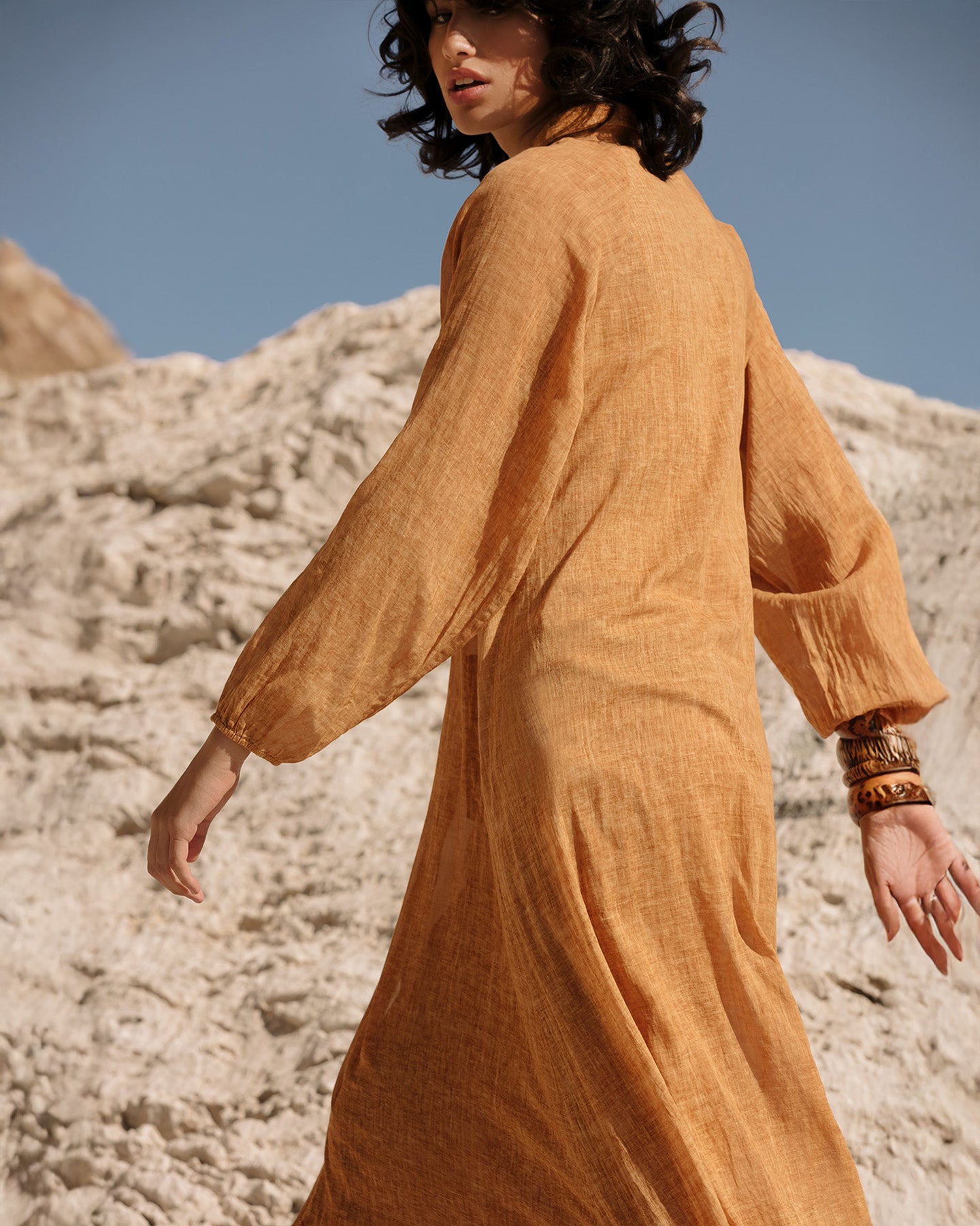Chemise Diane - Pêche