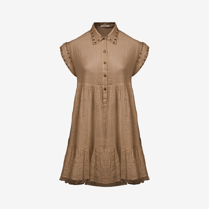 Girl's Dress - Sand