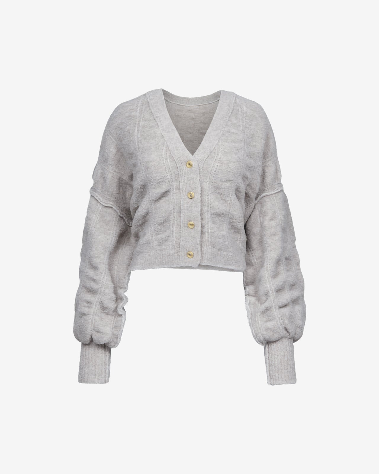 Baba Cardigan - Grey - Image 1