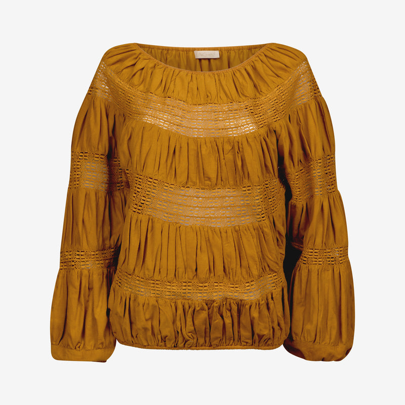 Barbara Blouse - Ochre