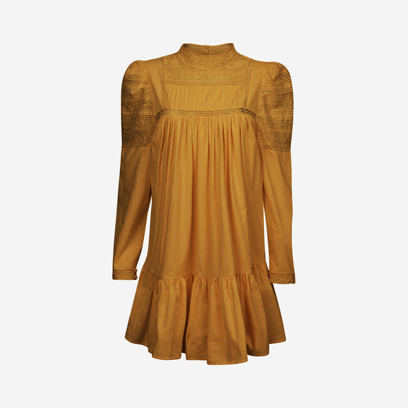 White Dress - Ochre